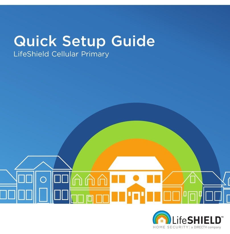 LifeShield Cellular Primary User manual