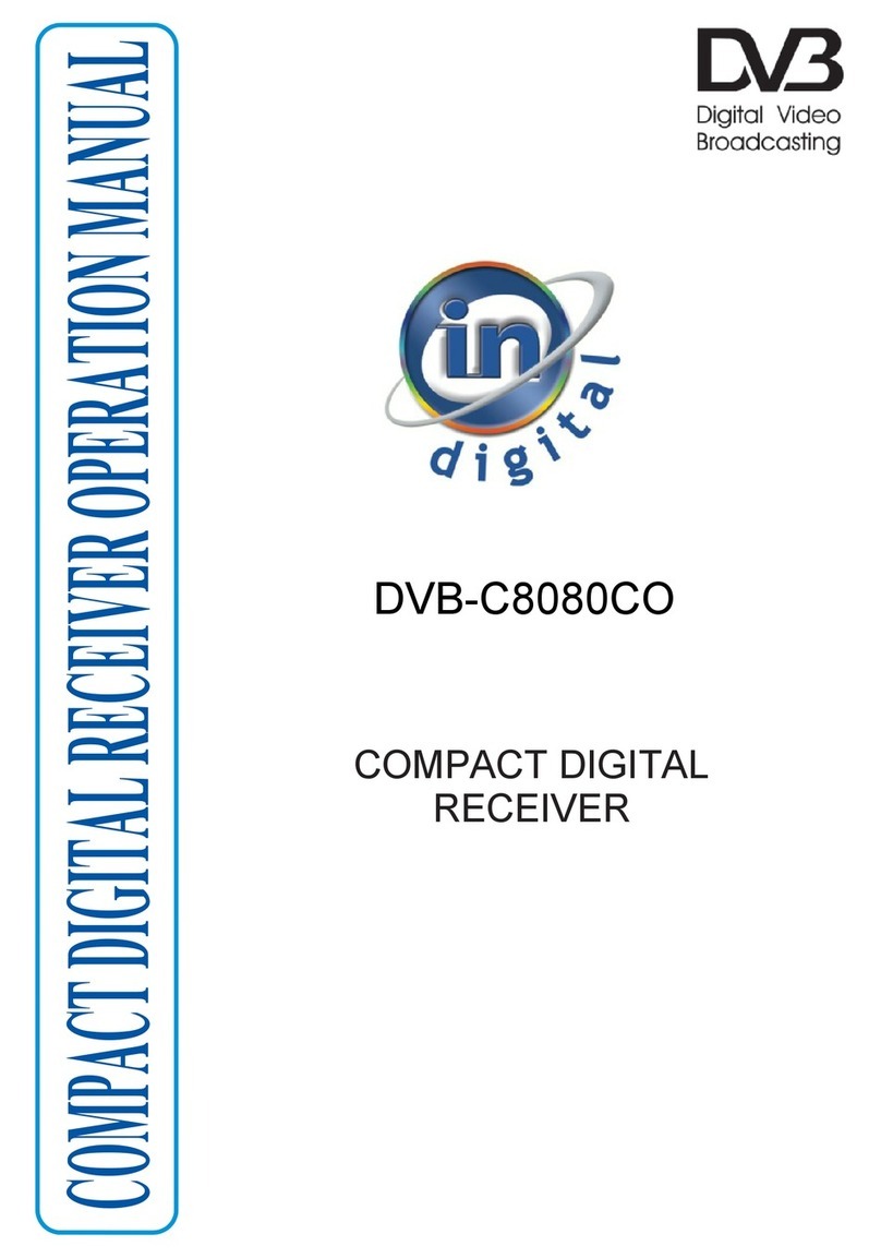 in digital DVB-C8080CO Operation manual