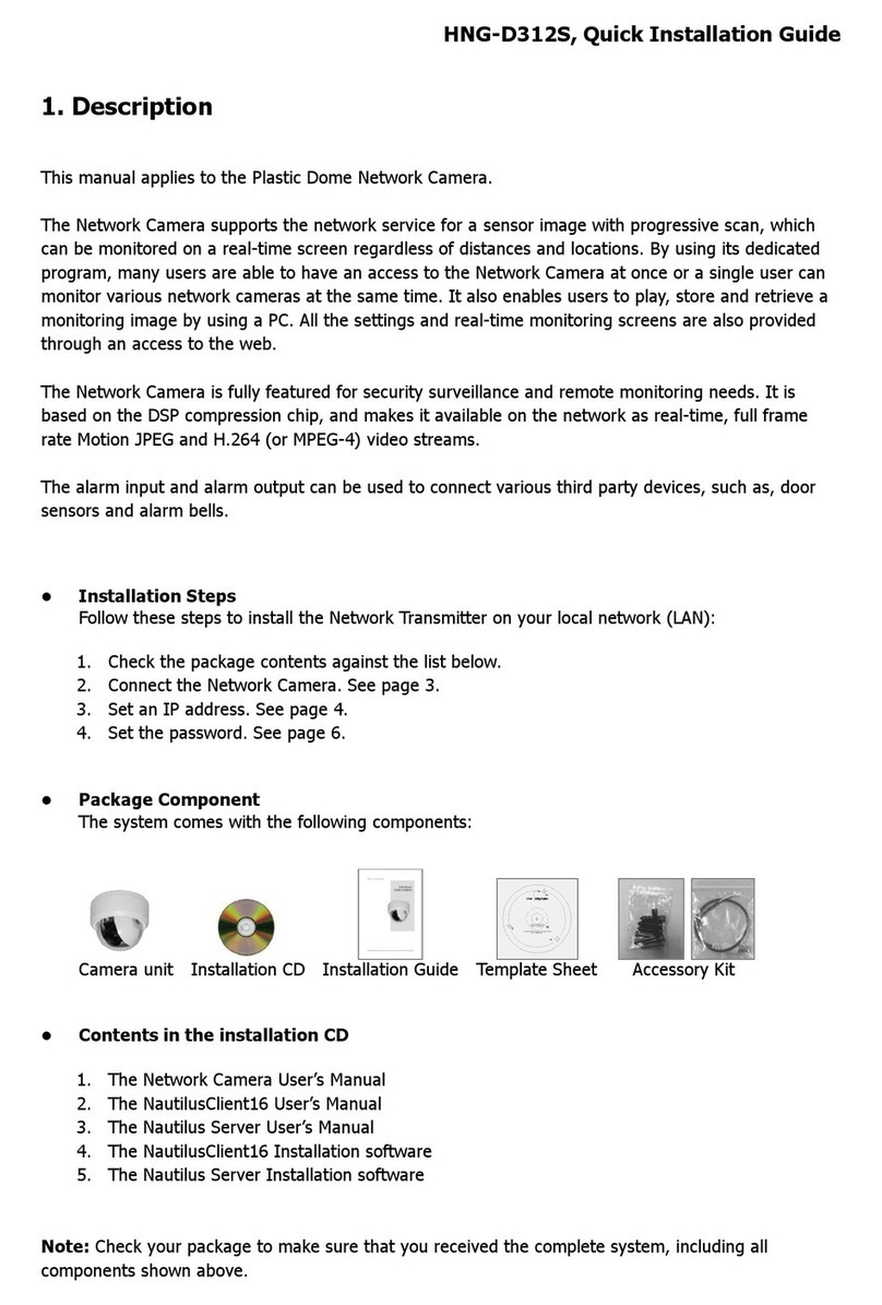 Xineron HNG-D312S Quick installation guide