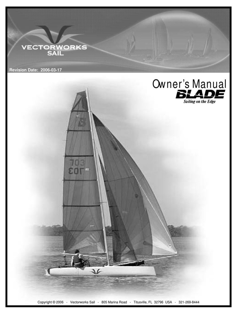 Vectorworks Sail Blade F16 owner's manual