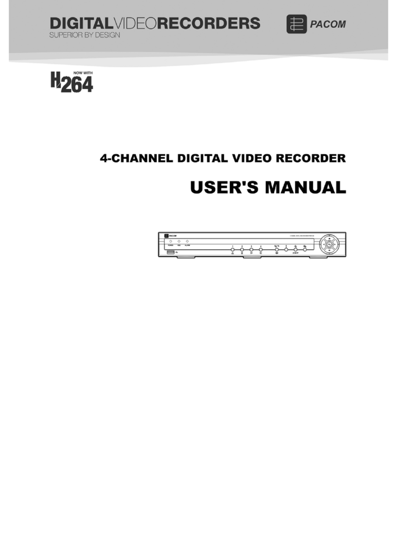 PACOM PDRH-440 user manual