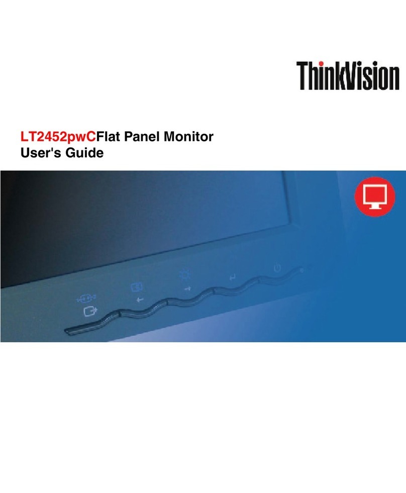 ThinkVision LT2452pwC User manual