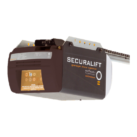 Automatic Technology SecuraLift GDO-7V1 Quick start guide Automatic Technology SecuraLift GDO-7V1 Quick start guide