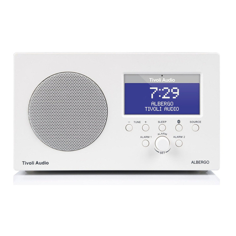 Tivoli Audio ALBERGO+ owner's manual