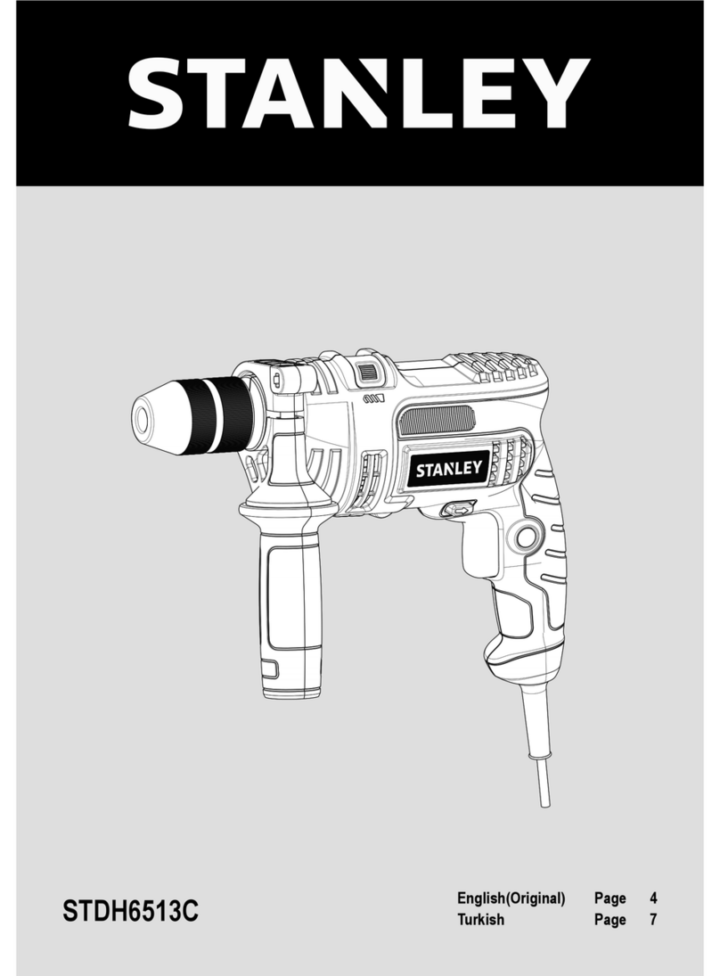 Stanley STDH6513C User manual