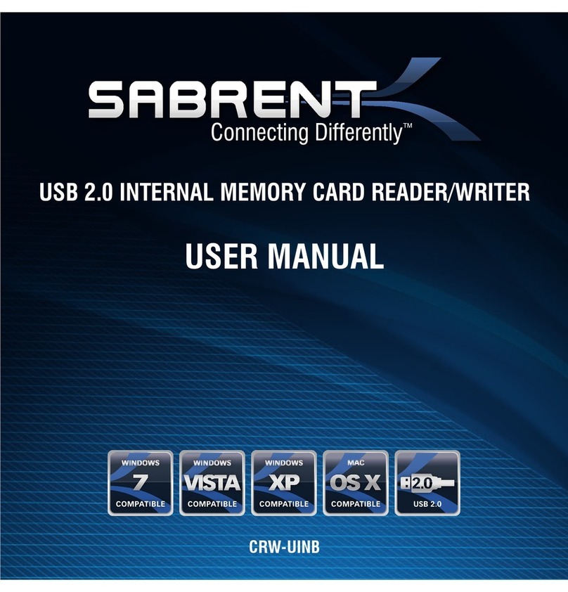 Sabrent CRW-UINB user manual