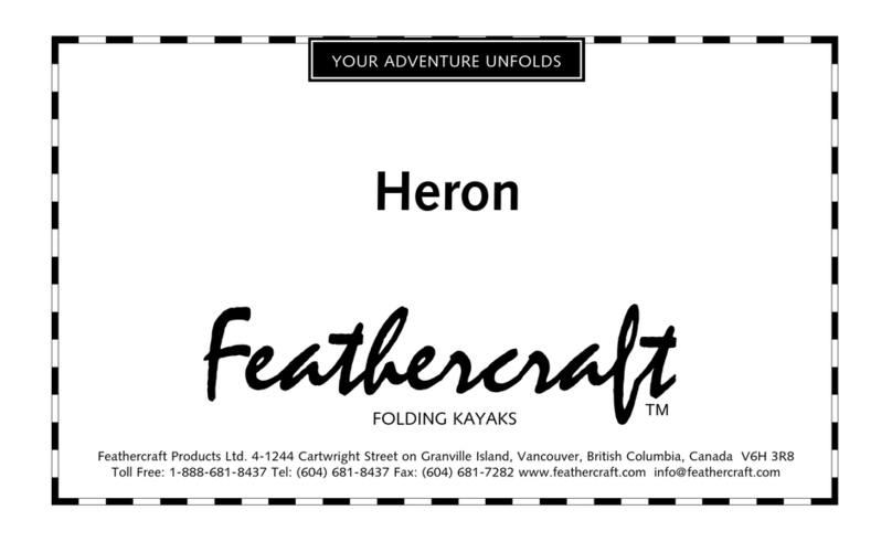 Feathercraft Heron User manual