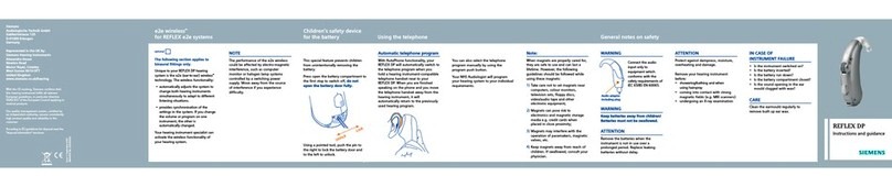 Siemens REFLEX DP User manual Siemens REFLEX DP User manual