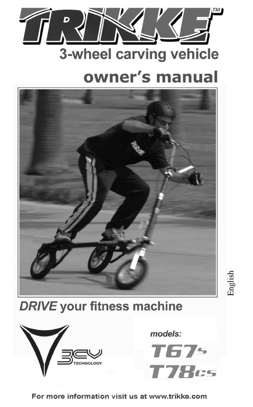 Trikke T67s owner's manual