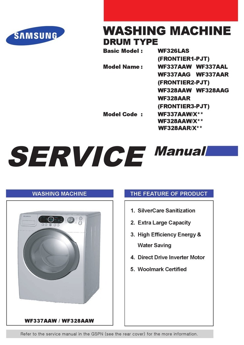 Samsung SilverCare WF326LAS User manual