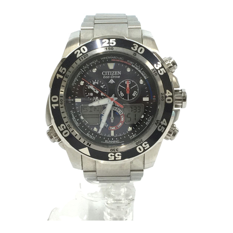 Citizen C660 Operating manual