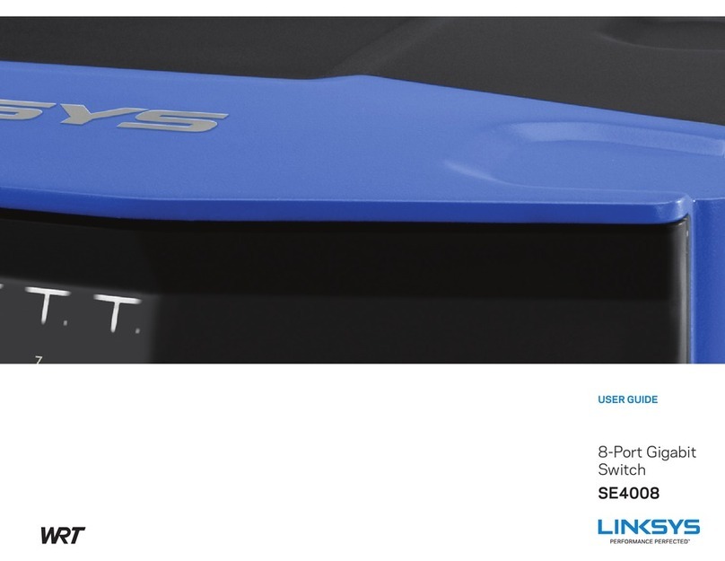 Linksys SE4008 User manual