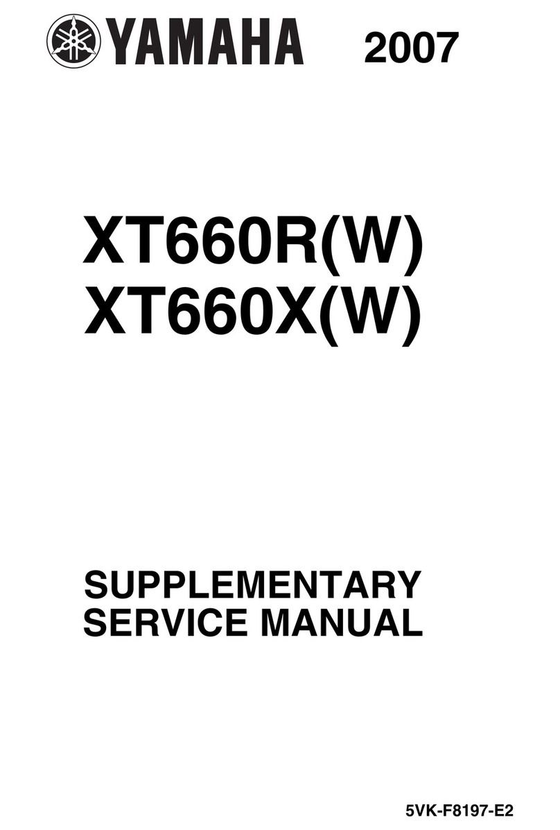 Yamaha XT660R 2007 Manual