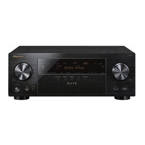 Pioneer Elite VSX-90 User manual