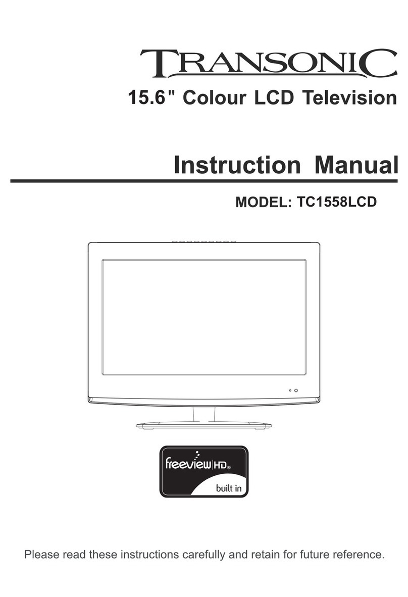 Transonic TC1558LCD Instruction manual
