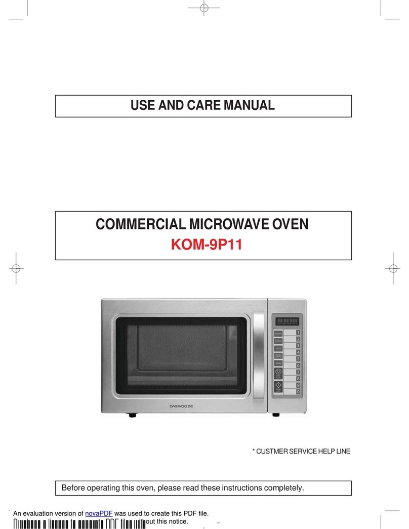 Daewoo KOM-9P11 User manual
