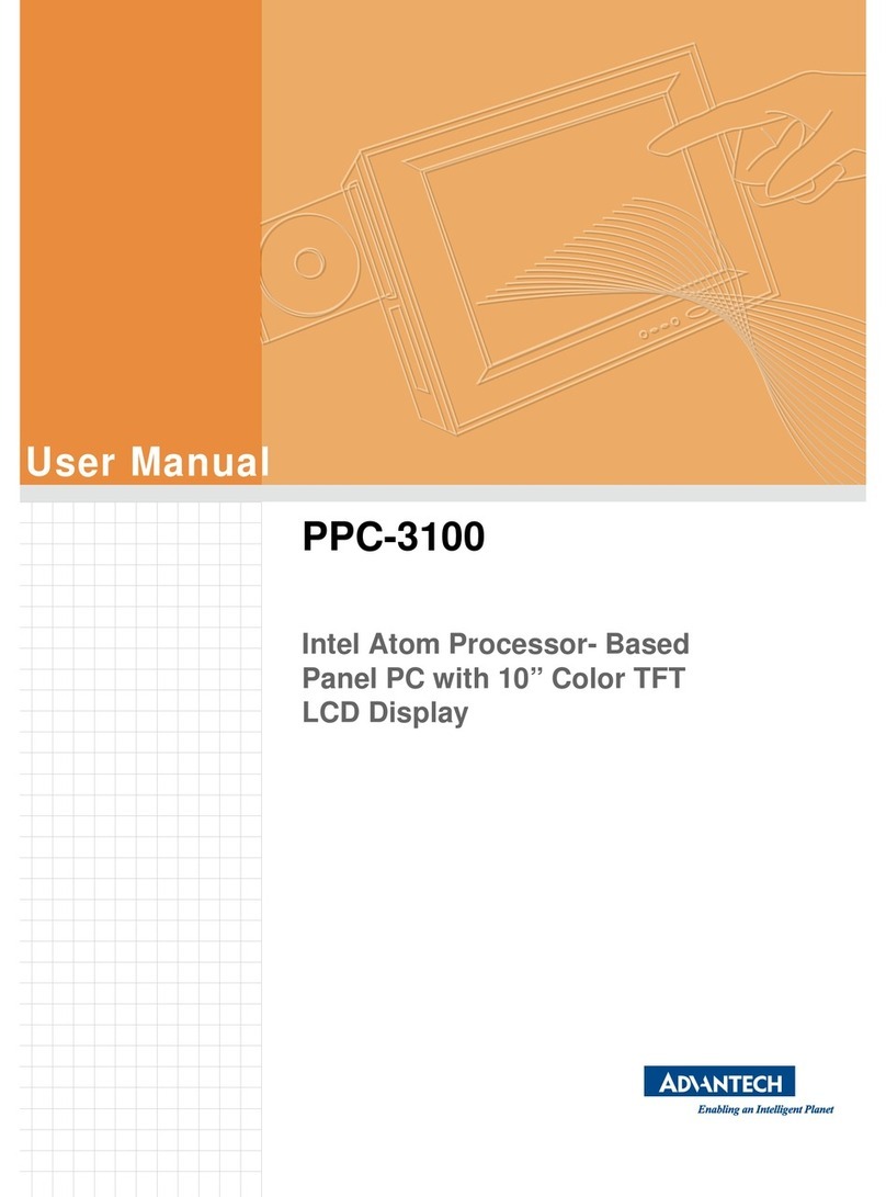 Advantech PPC-3100 user manual