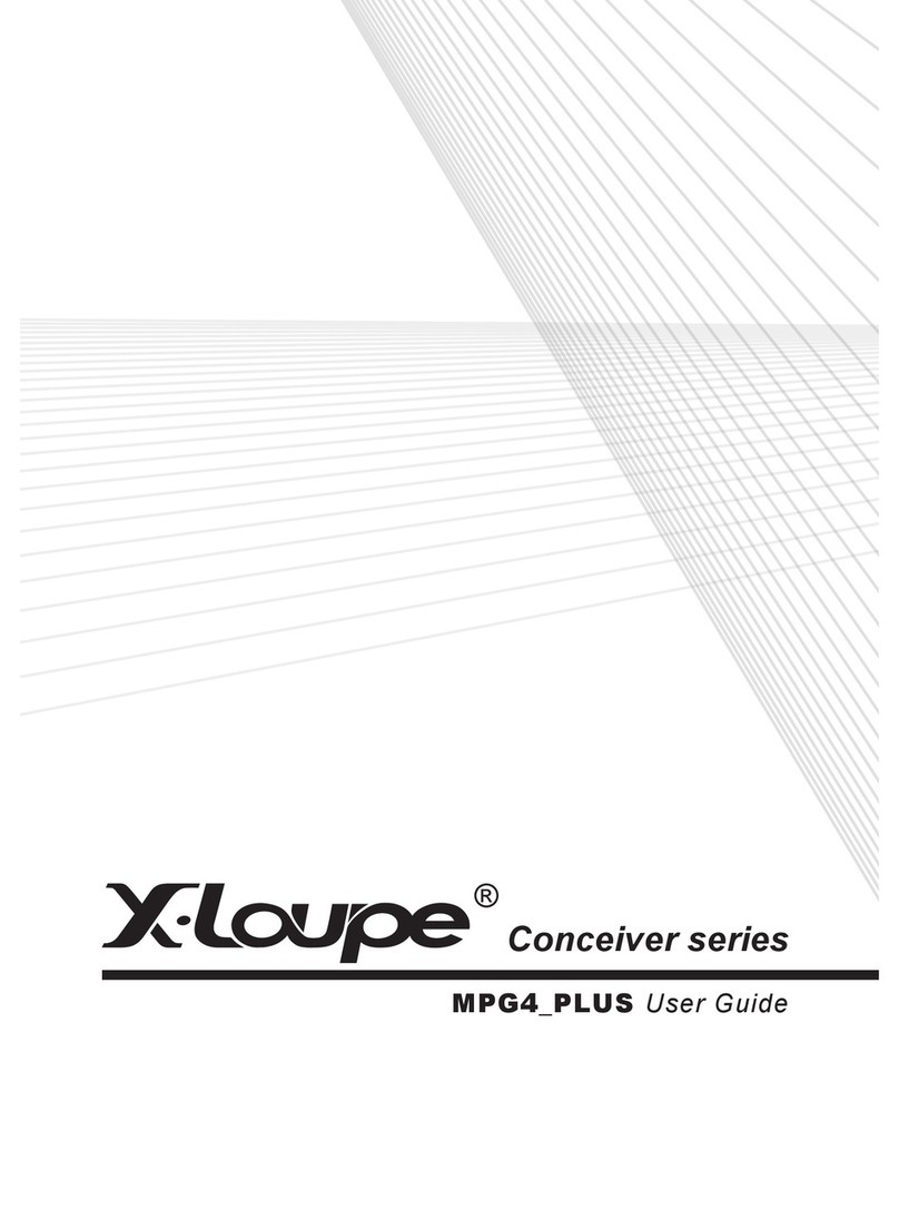 X-Loupe Conceiver series MPG4 PLUS user guide