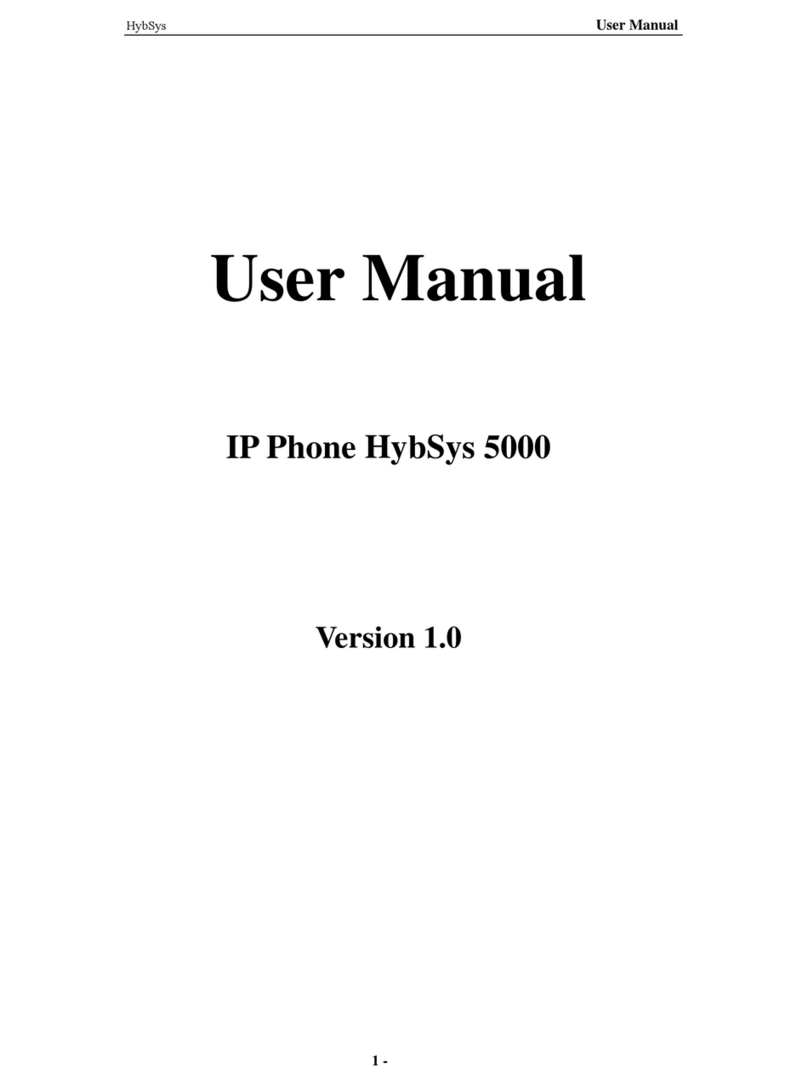 Hybrid Systems J.S.C. HybSys 5000 user manual