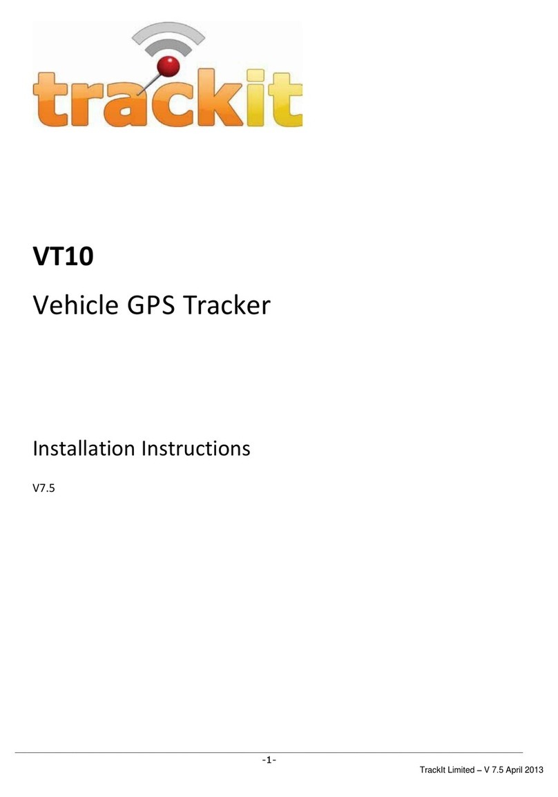 trackit VT10 User manual