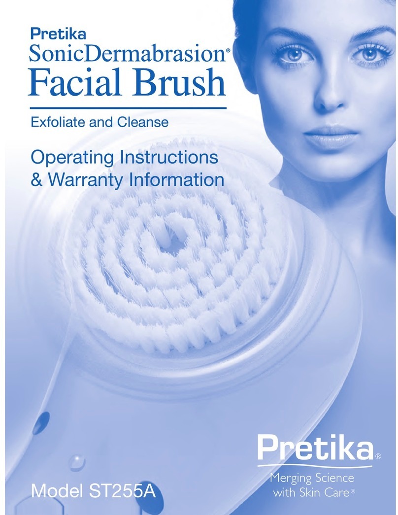 Pretika SonicDermabrasion ST255A Installation guide Pretika SonicDermabrasion ST255A Installation guide