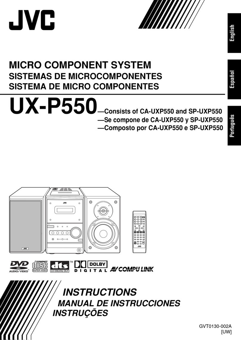 JVC UX-P550 User manual