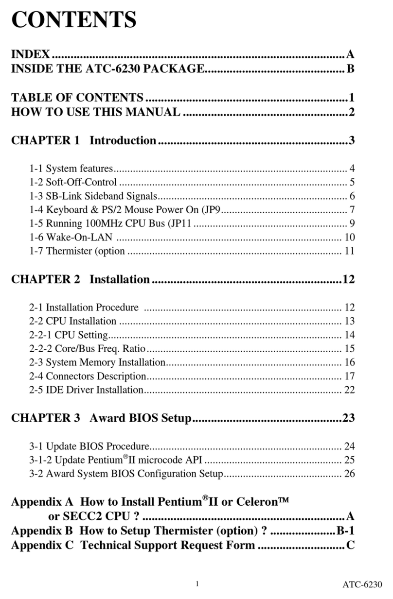 A-Trend ATC-6230 User manual