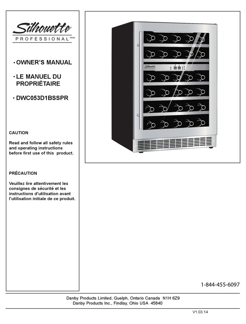 Silhouette DWC053D1BSSPR User manual