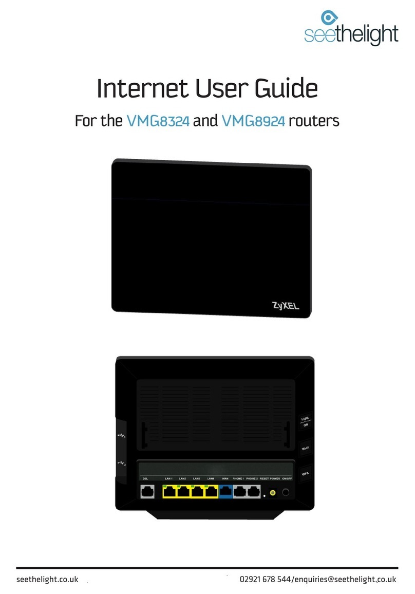 Seethelight VMG8324 Internet user guide