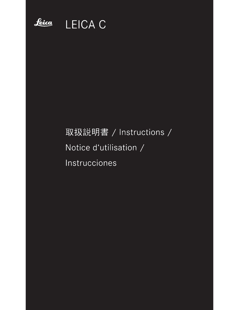 Leica C User manual