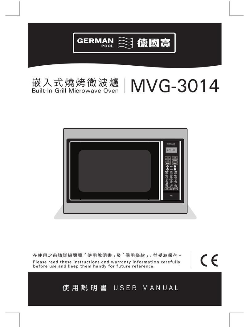 German pool MVG-3014 user manual