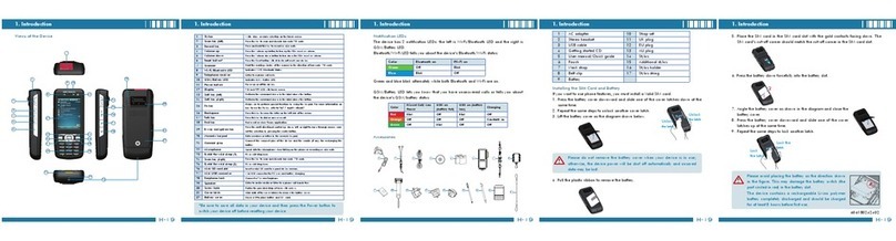 Opticon H-19 User manual