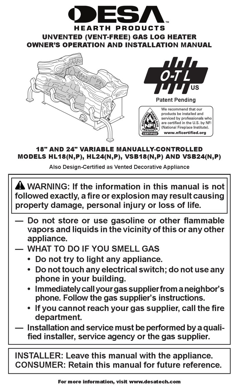 Desa HL18N Safety guide Desa HL18N Safety guide