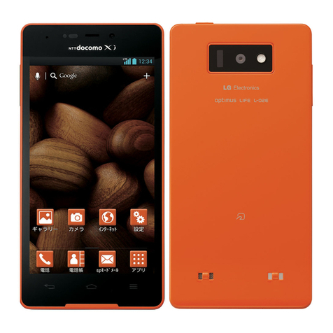 Docomo L-02E Optimus life User manual