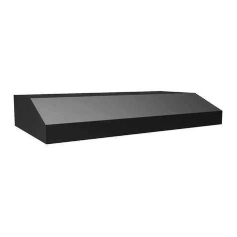 VentAHood K-SERIES installation instructions