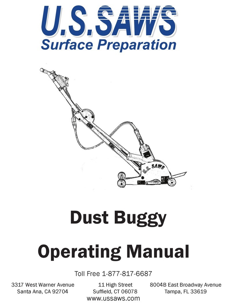U.S.SAWS Dust Buggy operating manual