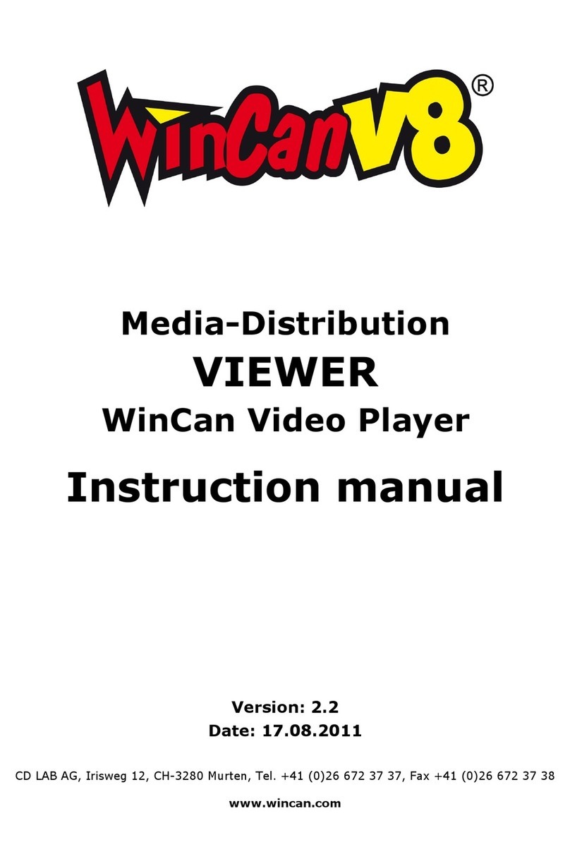 WinCan VIEWER V8 instruction manual