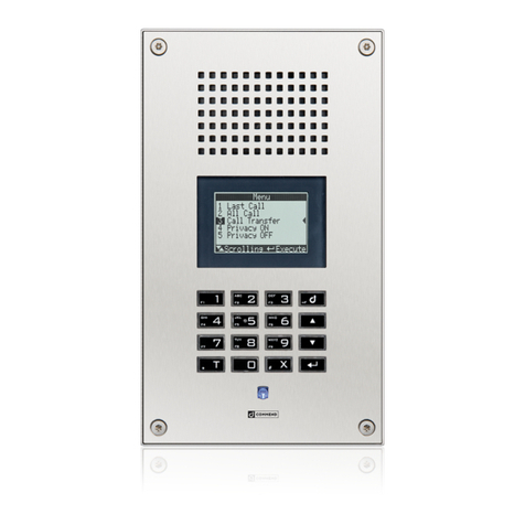 Commend SIP Series P user guide