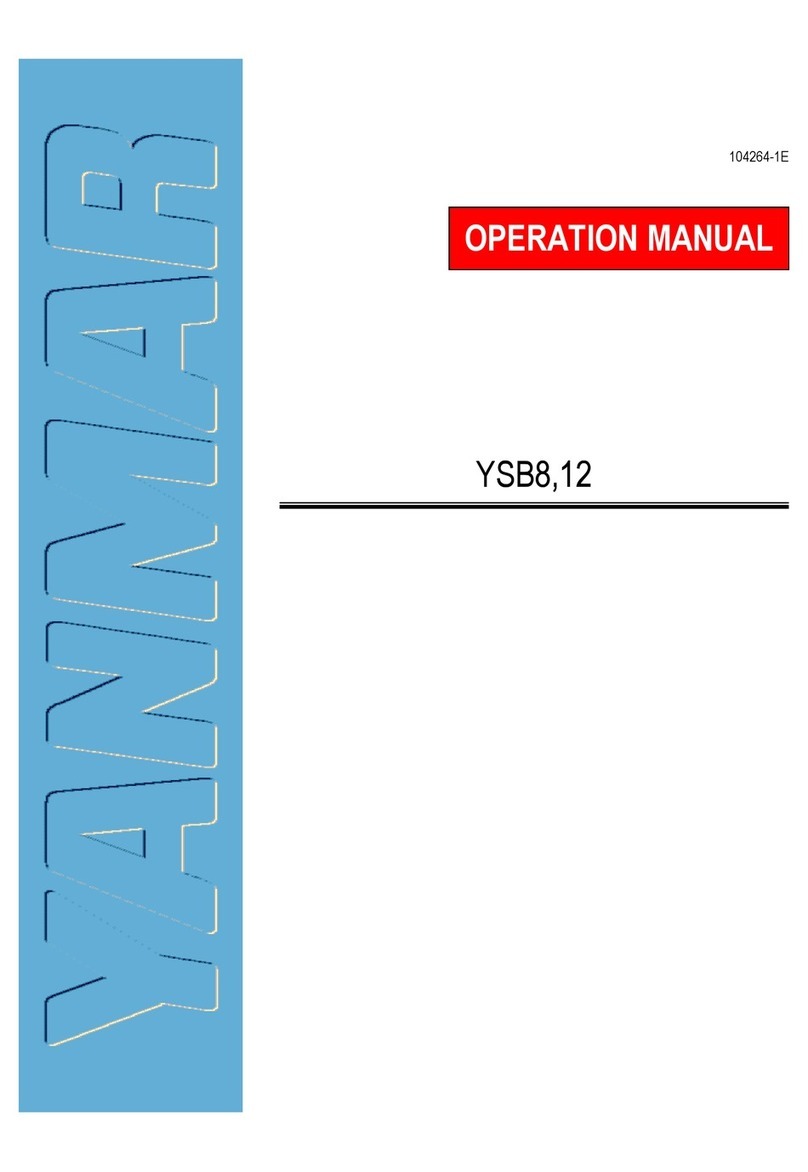 Yanmar YSB8 Operation manual