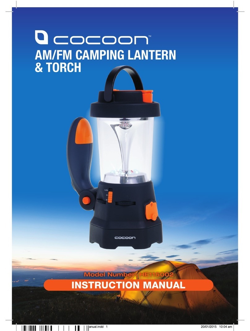 Cocoon HE115002 instruction manual Cocoon HE115002 instruction manual