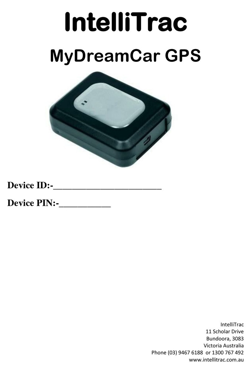 IntelliTrac MyDreamCar User manual