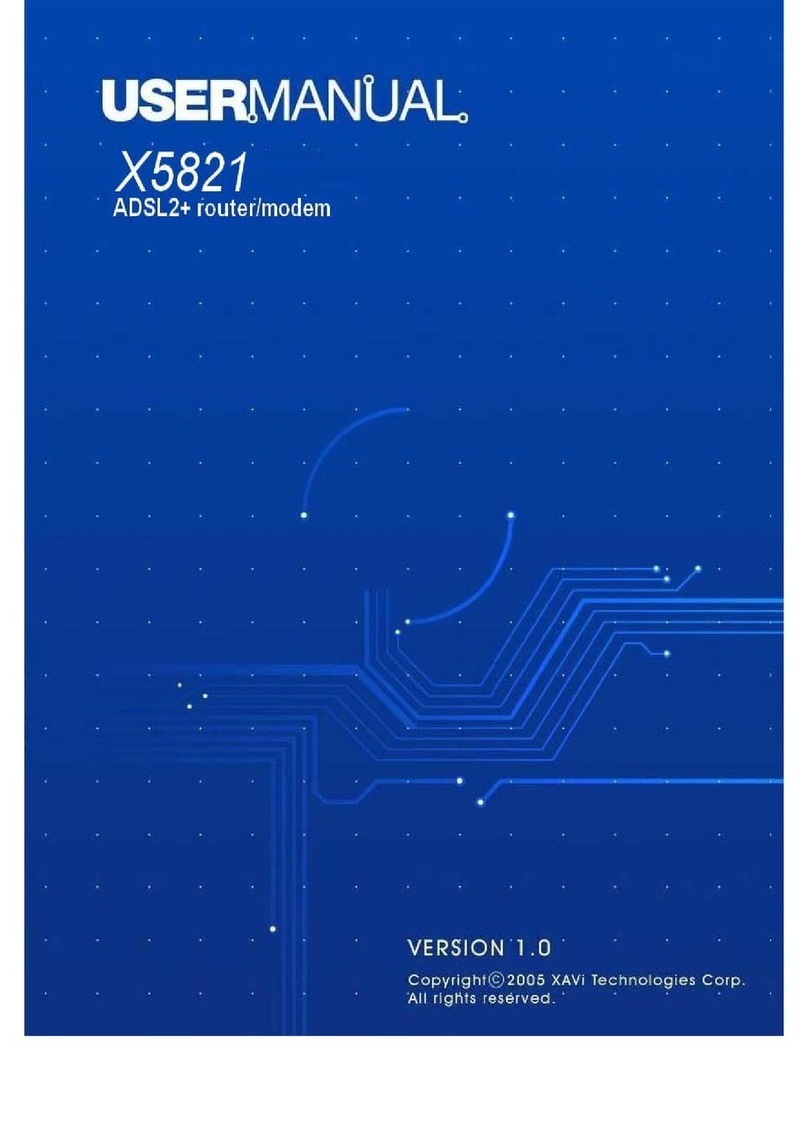 XAVI Technologies Corp. X5821 User manual