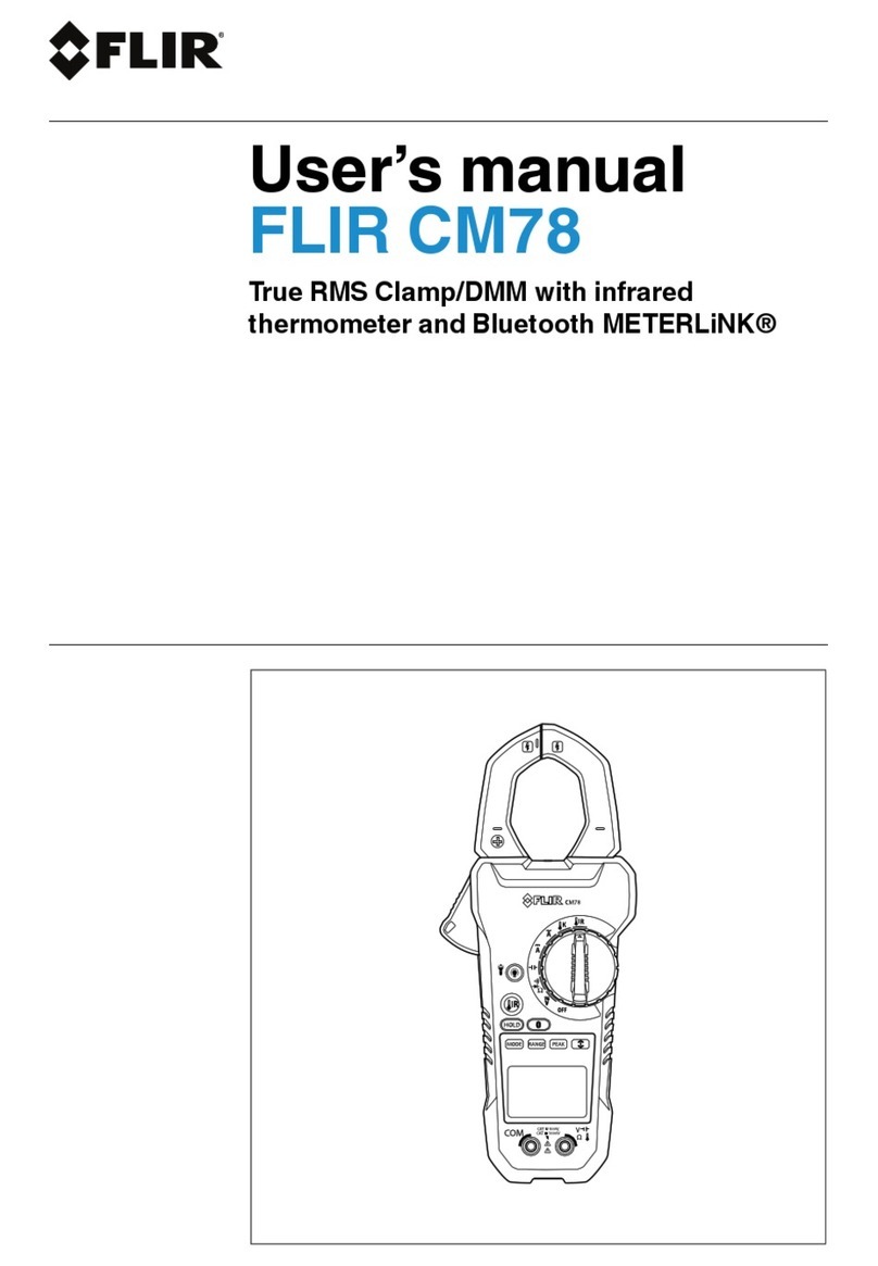 FLIR CM78 User manual