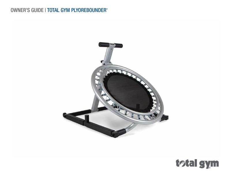 Total Gym PLYOREBOUNDER owner's guide