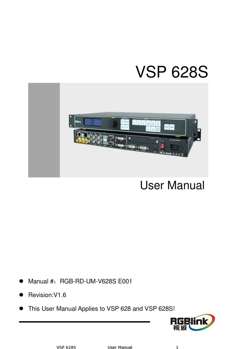 RGBlink VSP 628S user manual