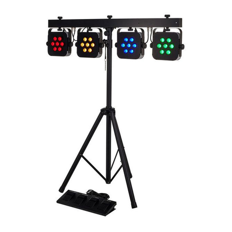 thomann Stage TRI LED Bundle Complete user manual