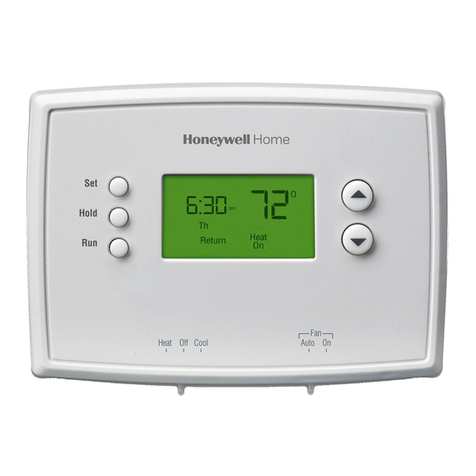 Honeywell RTH2300 series User manual Honeywell RTH2300 series User manual