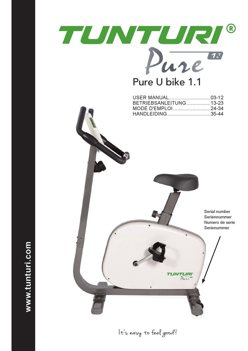 Tunturi Pure U user manual