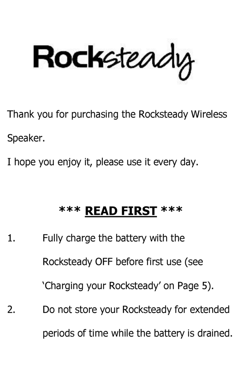 Rocksteady XS3100 User manual