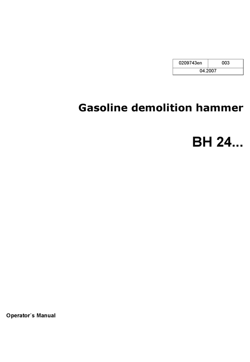 Wacker Neuson BH24 Operator's manual